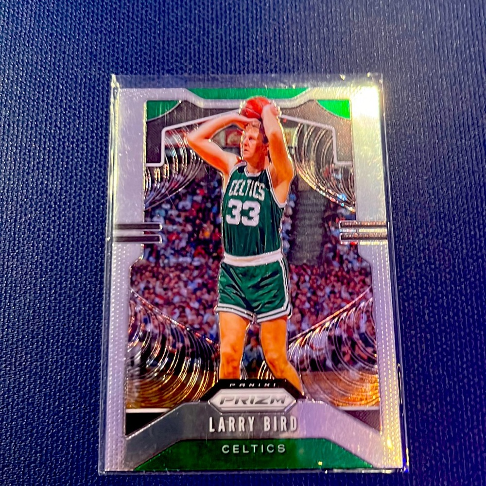Larry Bird PANINI PRIZM celtics basketball card